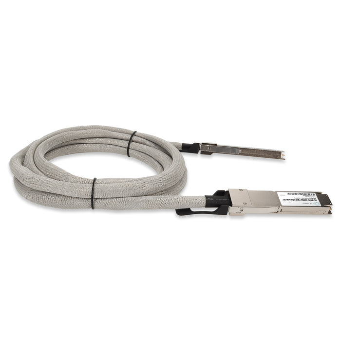 Mellanox Compatible TAA 400GBase-CU OSFP-RHS to OSFP-RHS Direct Attach Cable (Passive Twinax, 2m, NDR)