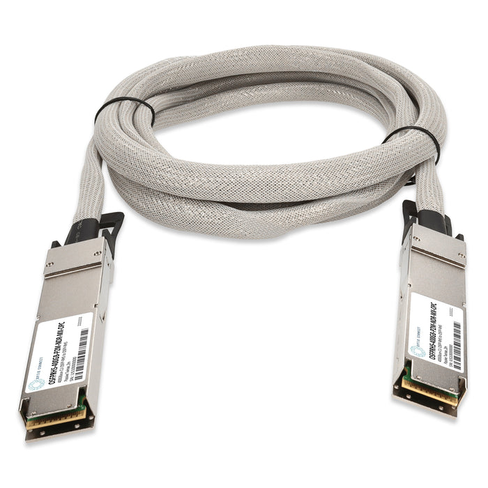 Mellanox Compatible TAA 400GBase-CU OSFP-RHS to OSFP-RHS Direct Attach Cable (Passive Twinax, 2m, NDR)
