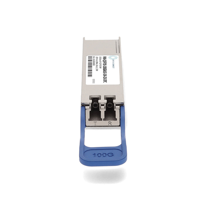 Palo Alto Networks® PAN-QSFP28-100GBASE-LR4-20 Compatible TAA 100GBase-LR4 QSFP28 Transceiver (SMF, 1295nm to 1309nm, 20km, LC, DOM)