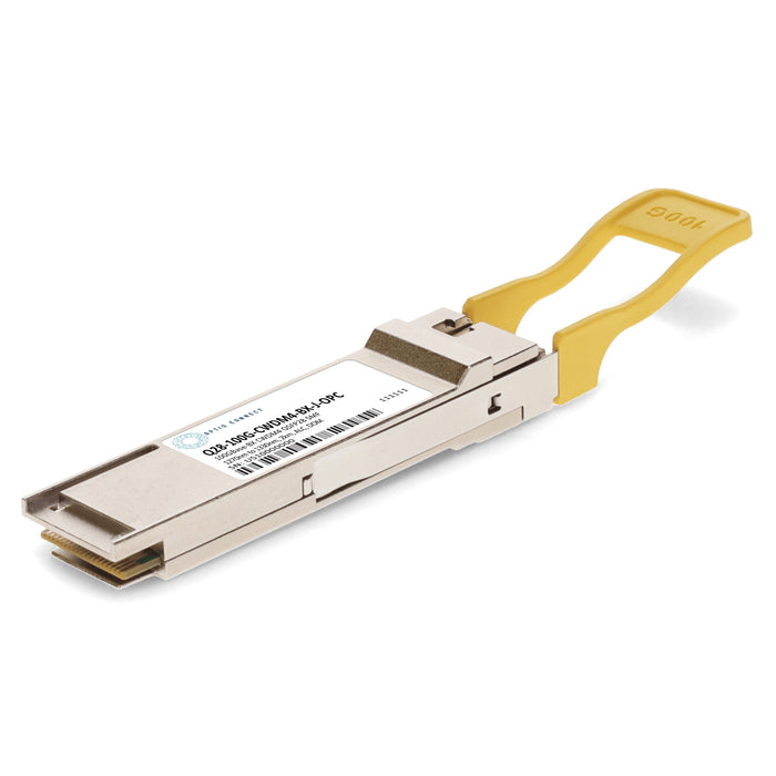 Juniper Networks® Compatible TAA 100GBase-BX CWDM4 QSFP28 Transceiver (SMF, 1270nm to 1330nm, 2km, ALC, DOM)