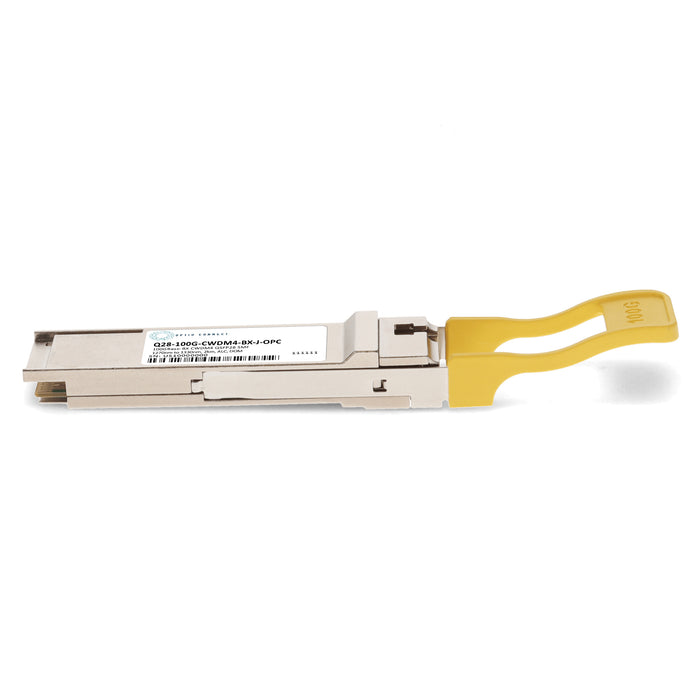 Juniper Networks® Compatible TAA 100GBase-BX CWDM4 QSFP28 Transceiver (SMF, 1270nm to 1330nm, 2km, ALC, DOM)