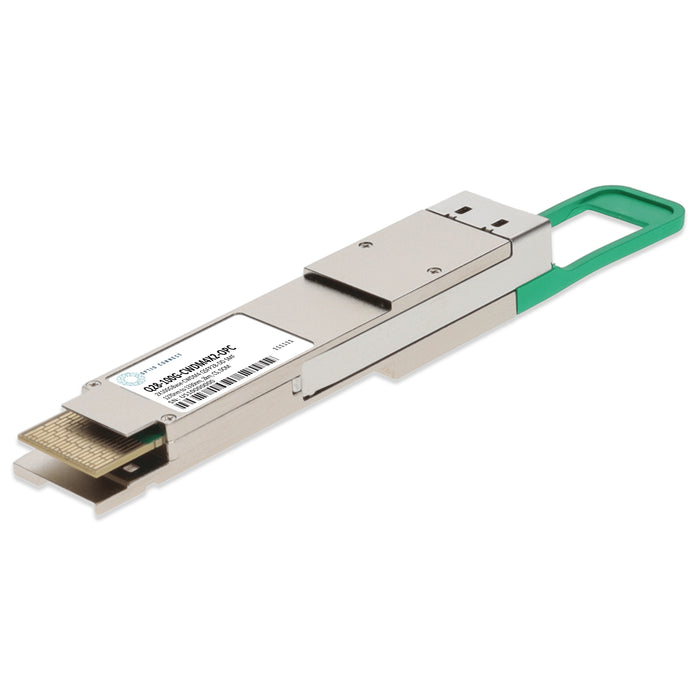 MSA and TAA 2x100GBase-CWDM4 QSFP28-DD Transceiver (SMF, 1270nm to 1330nm, 2km, CS, DOM)