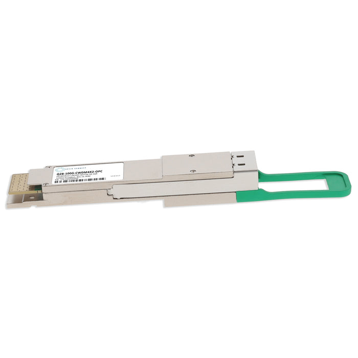 MSA and TAA 2x100GBase-CWDM4 QSFP28-DD Transceiver (SMF, 1270nm to 1330nm, 2km, CS, DOM)