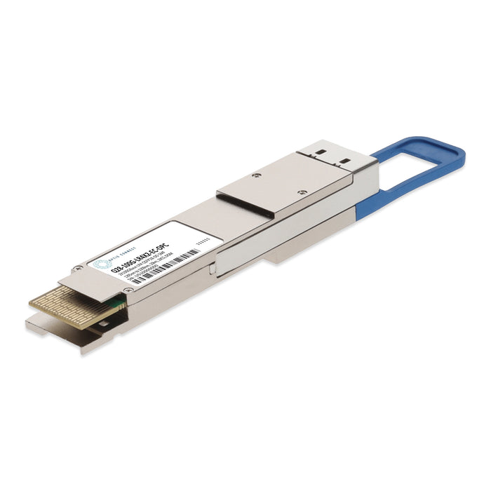 ECI Telecom® Compatible TAA 2x100GBase-LR4 QSFP28-DD Transceiver (SMF, 1295nm to 1309nm, 10km, 2xCS, DOM)