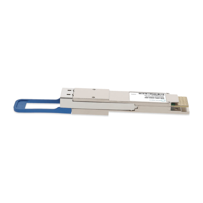 MSA and TAA 2x100GBase-LR4 QSFP28-DD Transceiver (SMF, 1295nm to 1309nm, 10km, 2xCS, DOM)