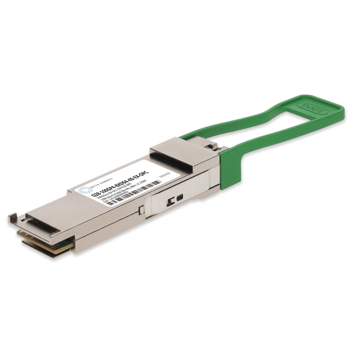Extreme Networks® Compatible TAA 100GBase-BX ER1 PAM4 QSFP28 Transceiver Single Lambda (SMF, 1309.14nmTx/1304.58nmRx, 40km, LC, DOM)