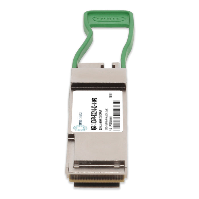 Cisco® Compatible TAA 100GBase-BX ER1 PAM4 QSFP28 Transceiver Single Lambda (SMF, 1309.14nmTx/1304.58nmRx, 40km, LC, DOM)