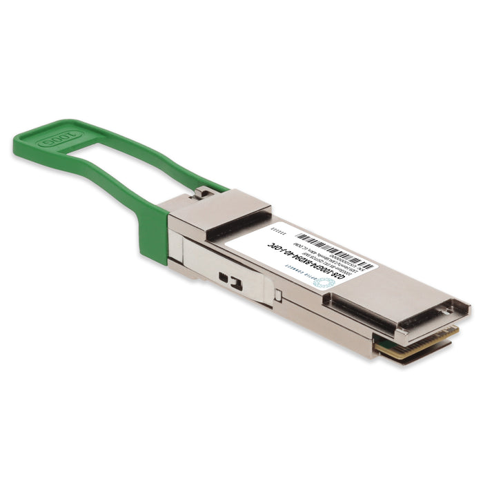 Juniper Networks® Compatible TAA 100GBase-BX ER1 PAM4 QSFP28 Transceiver Single Lambda (SMF, 1309.14nmTx/1304.58nmRx, 40km, LC, DOM)