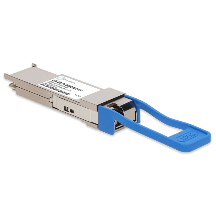 Cisco® Compatible TAA 100GBase-BX ER1 PAM4 QSFP28 Transceiver Single Lambda (SMF, 1304.58nmTx/1309.14nmRx, 40km, LC, DOM)