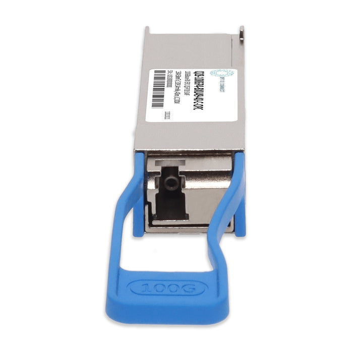 Cisco® Compatible TAA 100GBase-BX ER1 PAM4 QSFP28 Transceiver Single Lambda (SMF, 1304.58nmTx/1309.14nmRx, 40km, LC, DOM)
