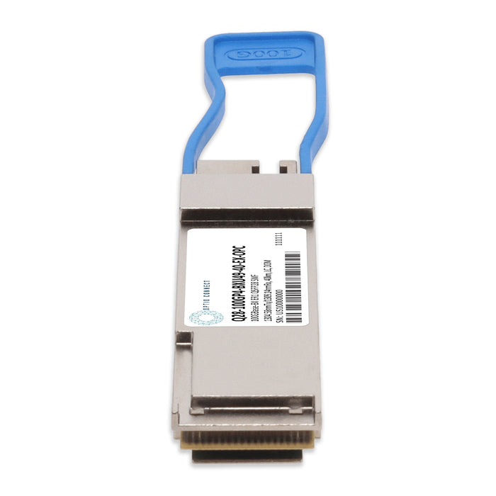 Extreme Networks® Compatible TAA 100GBase-BX ER1 PAM4 QSFP28 Transceiver Single Lambda (SMF, 1304.58nmTx/1309.14nmRx, 40km, LC, DOM)