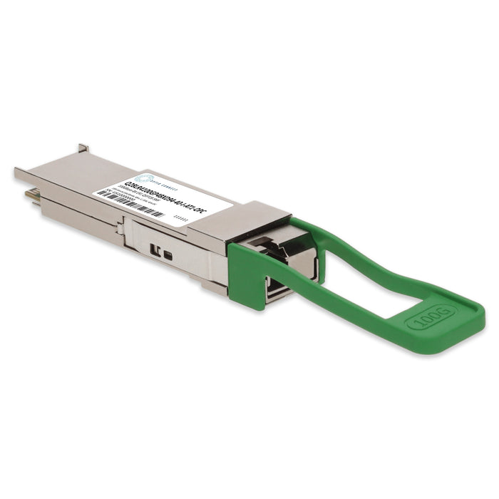 ADTRAN® Compatible TAA 100GBase-BX ER1 PAM4 QSFP28 Transceiver Single Lambda (SMF, 1309.14nmTx/1304.58nmRx, 40km, LC, DOM, -40 to 85C)