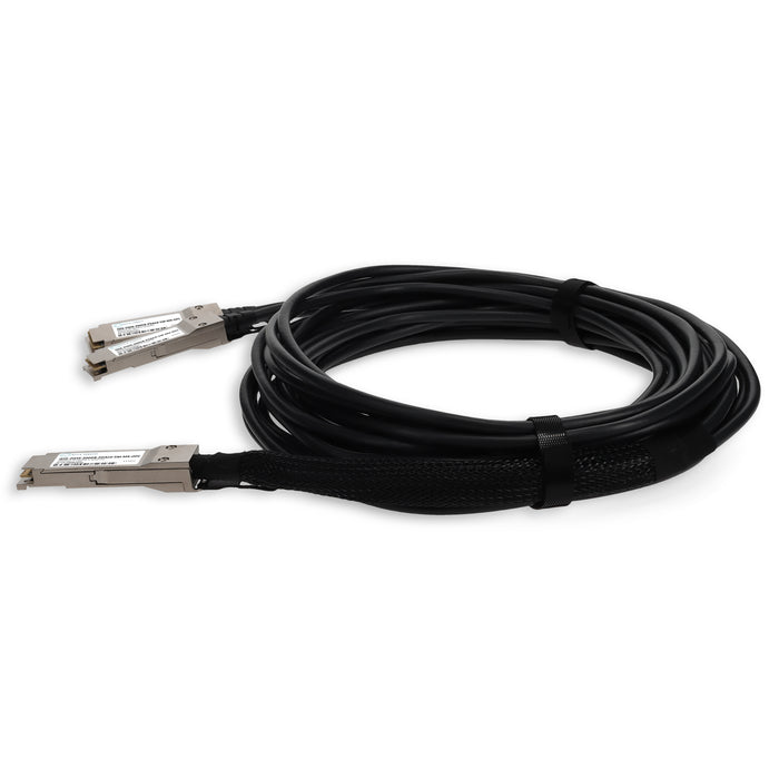 Mellanox Compatible TAA 200GBase-CU QSFP56 to 2xQSFP56 Infiniband HDR Direct Attach Cable (Passive Twinax, 0.5m, LSZH)