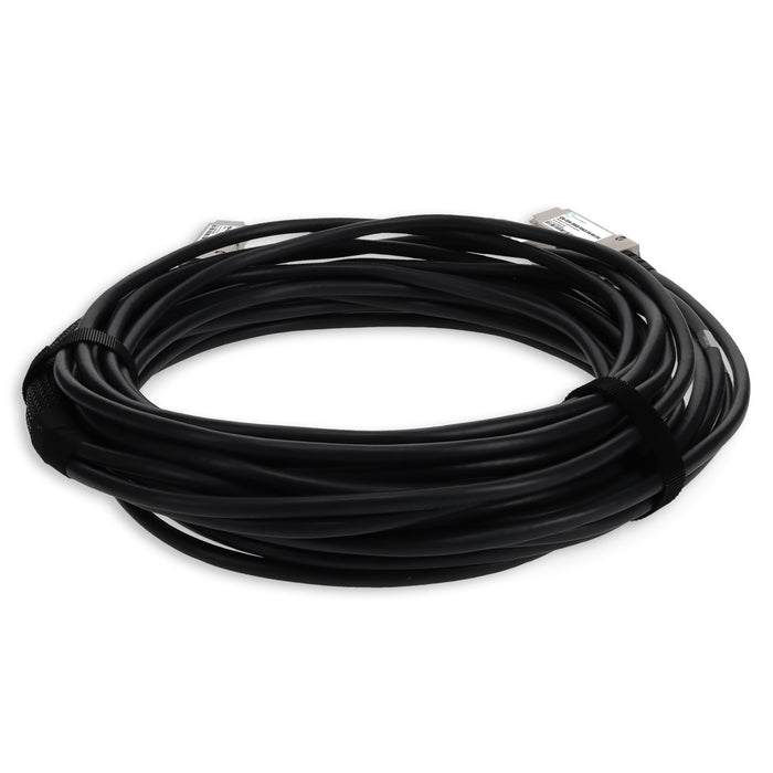 Mellanox Compatible TAA 200GBase-CU QSFP56 to 2xQSFP56 Infiniband HDR Direct Attach Cable (Passive Twinax, 0.5m, LSZH)