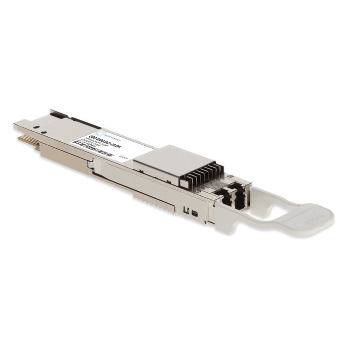MSA and TAA 400GBase-ZR QSFP-DD Transceiver (SMF, Coherent, LC, DOM, ZR)