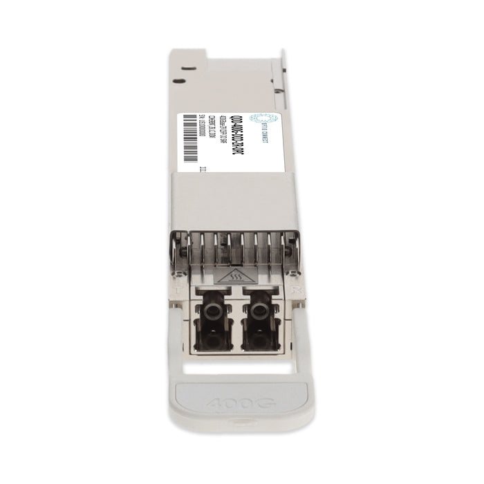 MSA and TAA 400GBase-ZR QSFP-DD Transceiver (SMF, Coherent, LC, DOM, ZR)