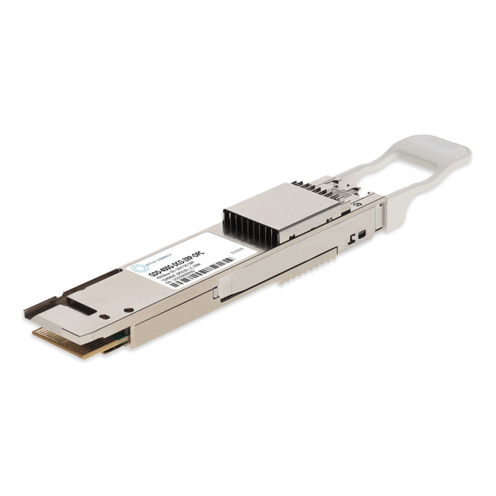 MSA and TAA 400GBase-ZR+ QSFP-DD Transceiver (SMF, Coherent, LC, DOM, Open ZR+)