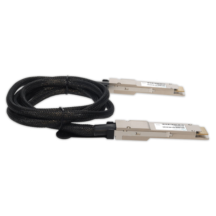 Arista Networks Compatible TAA 400GBase-AEC QSFP-DD to QSFP-DD Active Electrical Cable (AEC, 4m, CMIS 5.2)