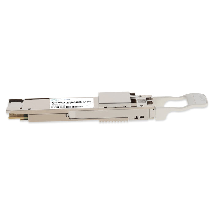 Arista Networks® Compatible TAA 400GBase-Open ZR+ Coherent QSFP-DD Transceiver (SMF, 1528.77nm to 1567.13nm, 120km, LC, DOM, 1dBm)