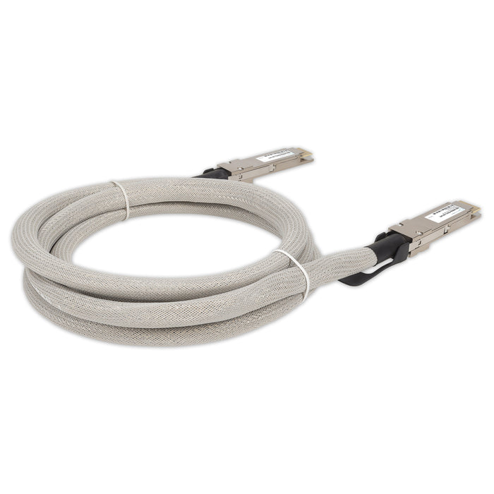 MSA and TAA 800GBase-CU QSFP-DD to QSFP-DD Direct Attach Cable (Passive Twinax, 1.5m)