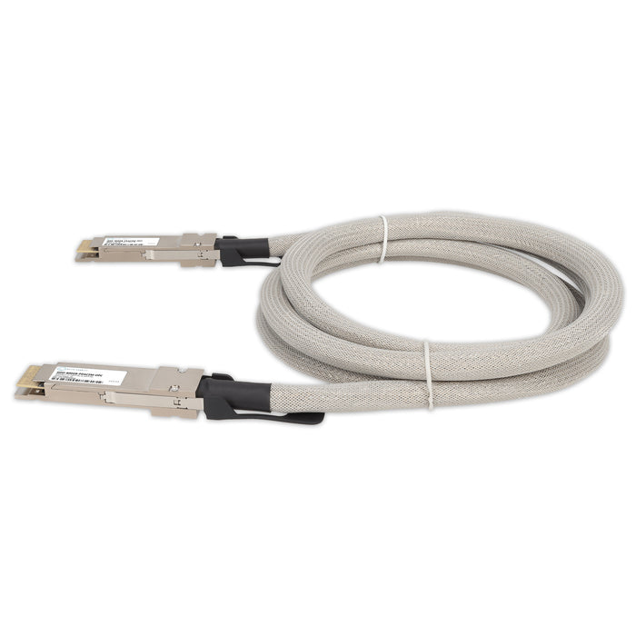 MSA and TAA 800GBase-CU QSFP-DD to QSFP-DD Direct Attach Cable (Passive Twinax, 2m)