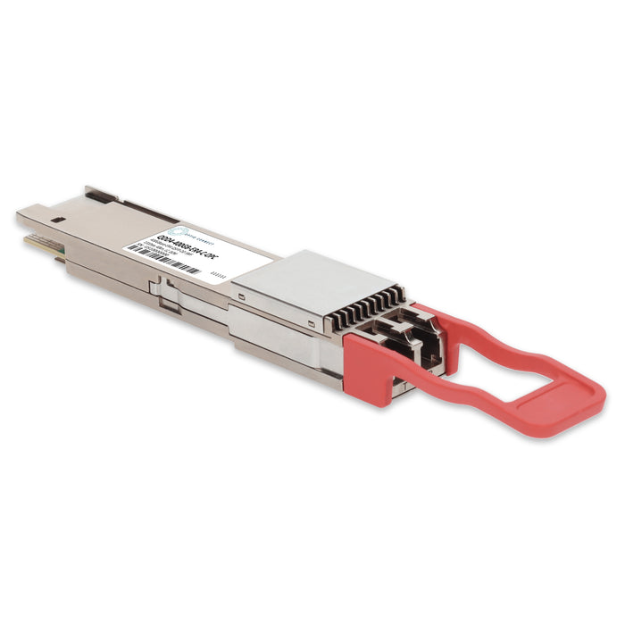Cisco® Compatible TAA 400GBase-ER4 PAM4 QSFP-DD Transceiver (SMF, 1310nm, 40km, LC, DOM, CMIS 4.0)