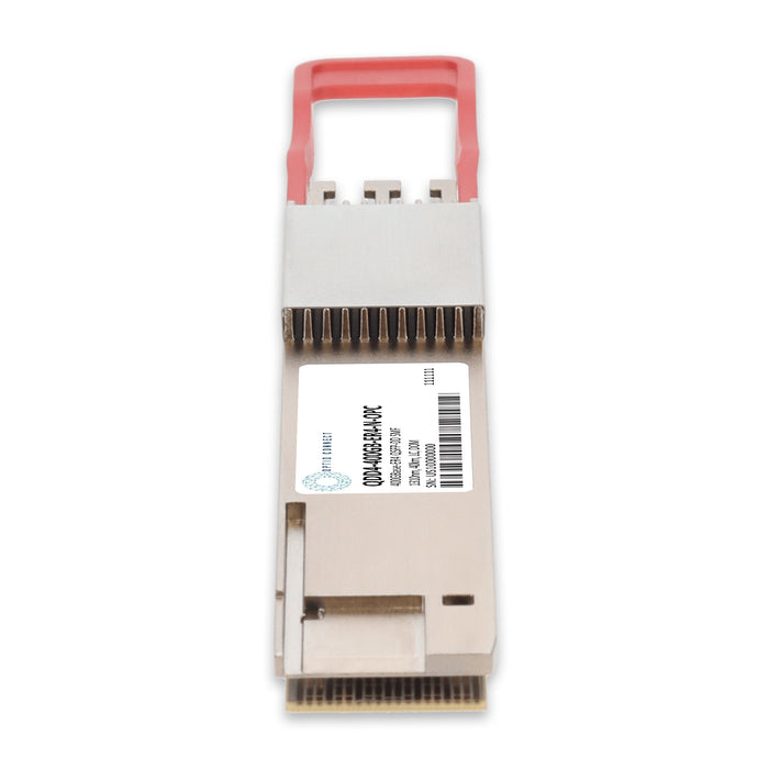Alcatel-Lucent Nokia® Compatible TAA 400GBase-ER4 PAM4 QSFP-DD Transceiver (SMF, 1310nm, 40km, LC, DOM, CMIS 4.0)