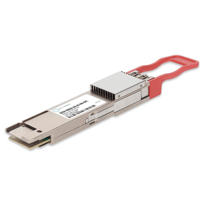 Huawei® Compatible TAA 400GBase-LR4 PAM4 QSFP-DD Transceiver (SMF, 1310nm, 40km, LC, DOM, CMIS 4.0)