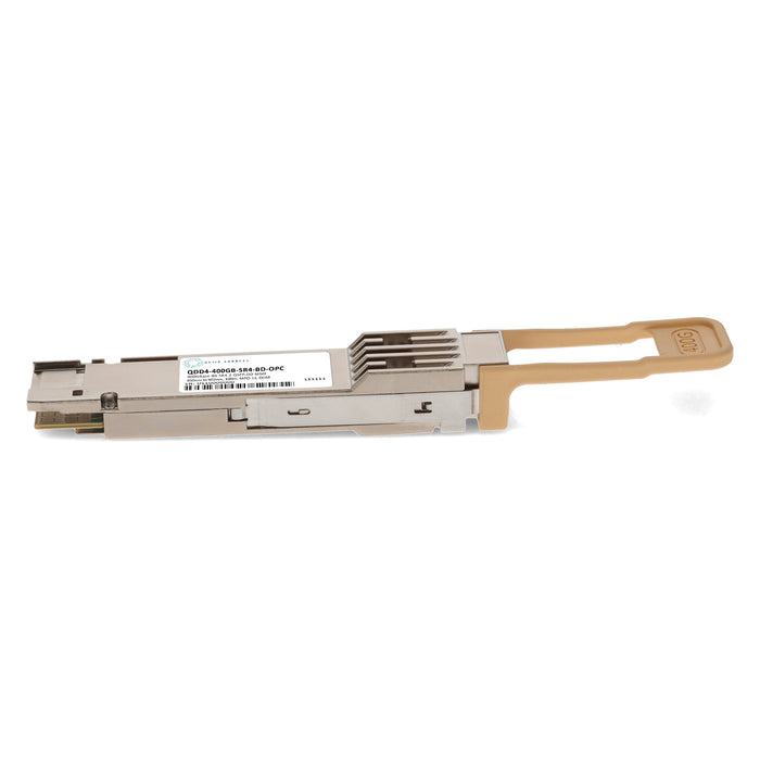 MSA and TAA 400GBase-BX SR4.2 PAM4 QSFP-DD Transceiver (MMF, 850nm to 902nm, 100m, MPO-12, DOM, CMIS 4.0)