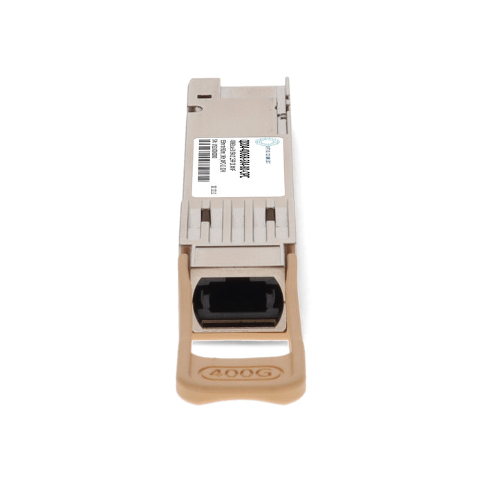 MSA and TAA 400GBase-BX SR4.2 PAM4 QSFP-DD Transceiver (MMF, 850nm to 902nm, 100m, MPO-12, DOM, CMIS 4.0)