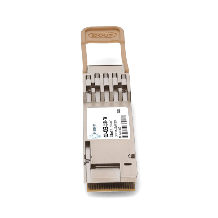 MSA and TAA 400GBase-BX SR4.2 PAM4 QSFP-DD Transceiver (MMF, 850nm to 902nm, 100m, MPO-12, DOM, CMIS 4.0)