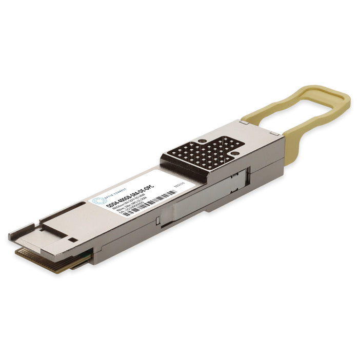 Dell® Compatible TAA 400GBase-SR4 PAM4 112G QSFP-DD Transceiver (MMF, 850nm, 100m, MPO-12, DOM, CMIS 4.0)