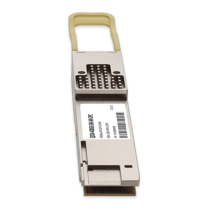 Mellanox® Compatible TAA 400GBase-SR4 PAM4 112G QSFP-DD Transceiver (MMF, 850nm, 100m, MPO-12, DOM, CMIS 4.0)