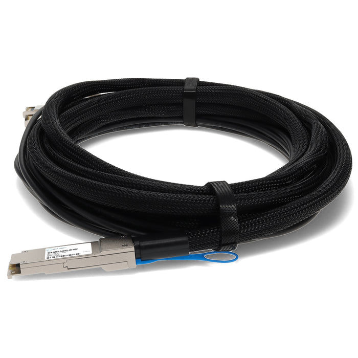 Juniper Networks QFX-QSFP-DACBO-4M Compatible TAA Compliant 40GBase-CU QSFP+ to 4xSFP+ Direct Attach Cable (Passive Twinax, 4m)