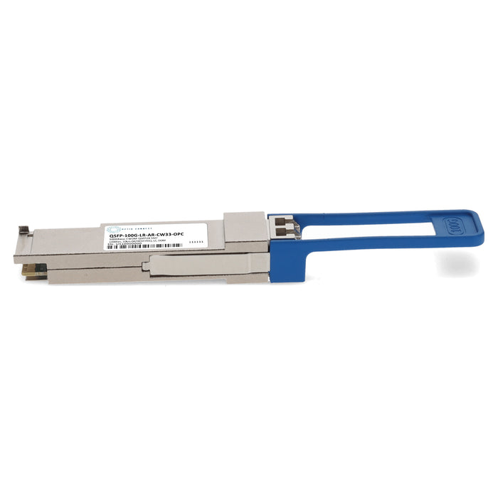 Arista Networks® QSFP-100G-LR-AR-CW33 Compatible TAA 100GBase-CWDM QSFP28 Transceiver Single Lambda (SMF, 1330nm, 10km w/FEC, LC, DOM)