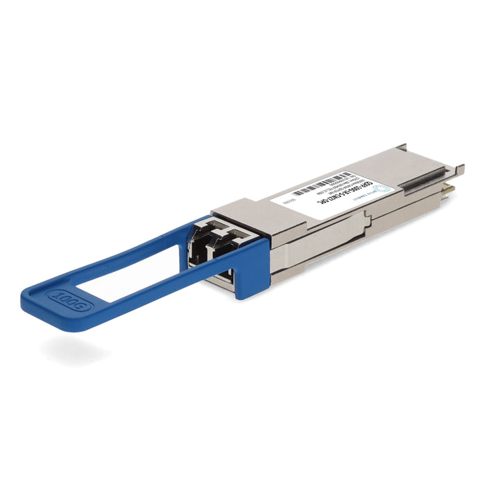 Cisco® QSFP-100G-LR-S-CW27 Compatible TAA 100GBase-CWDM QSFP28 Transceiver Single Lambda (SMF, 1270nm, 10km w/FEC, LC, DOM)