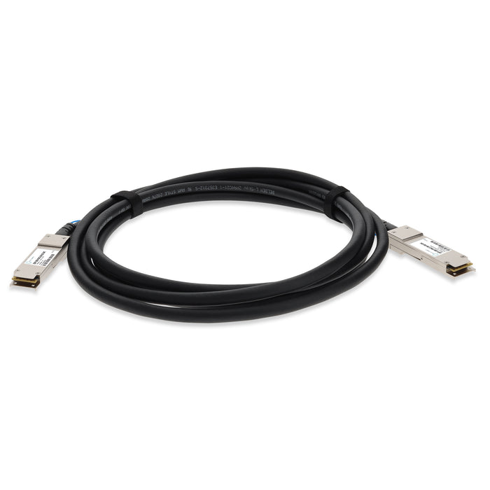 Ciena Compatible TAA Compliant 100GBase-CU QSFP28 Direct Attach Cable (Passive Twinax, 2.5m)