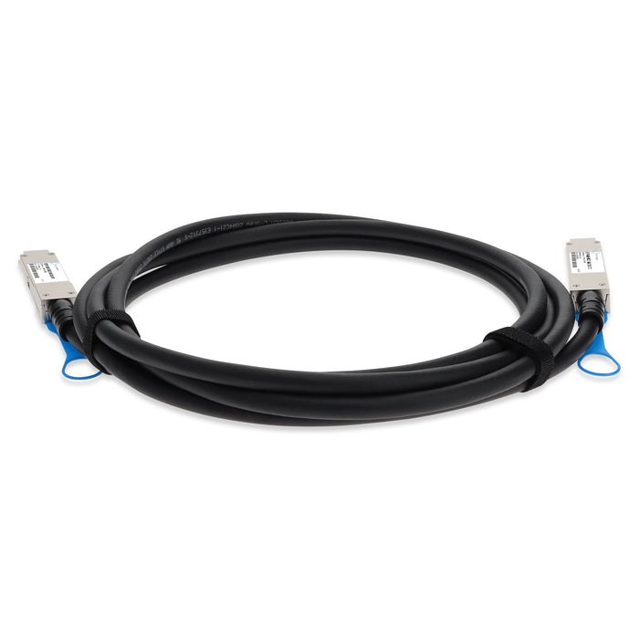 Ciena Compatible TAA Compliant 100GBase-CU QSFP28 Direct Attach Cable (Passive Twinax, 3.5m)