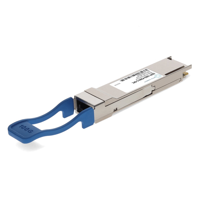 Cisco® QSFP-100G-PSM4-S Compatible TAA 100GBase-PSM4 QSFP28 Transceiver (SMF, 1310nm, 500m, MPO, DOM)
