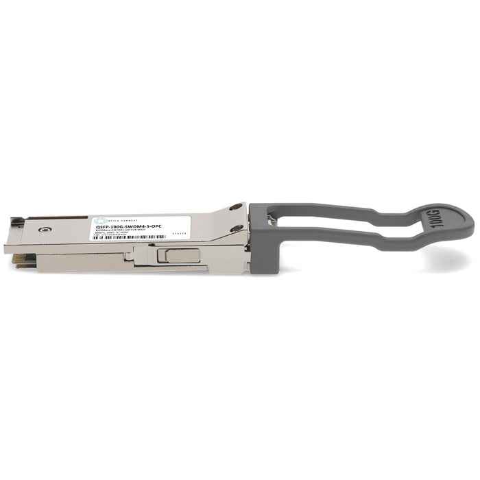 Cisco® QSFP-100G-SWDM4-S Compatible TAA 100GBase-SWDM4 QSFP28 Transceiver (MMF, 850nm, 100m, LC, DOM)