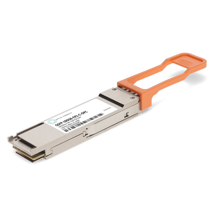 Cisco® Compatible TAA Compliant 100GBase-ER1 QSFP28 Single Lambda Transceiver (SMF, 1310nm, 40km, LC, DOM)