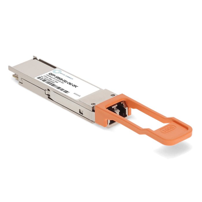 Ciena® Compatible TAA Compliant 100GBase-ER1 QSFP28 Single Lambda Transceiver (SMF, 1310nm, 40km, LC, DOM)