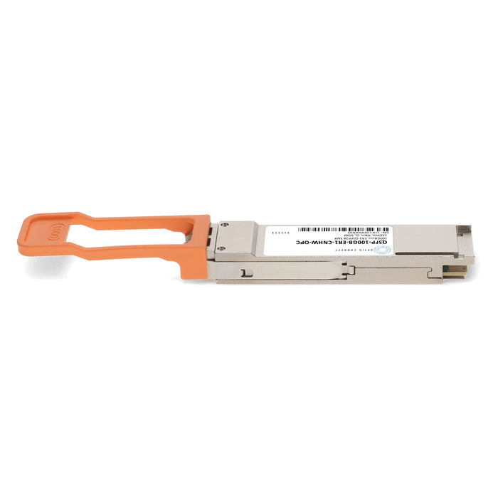 Cisco®, Alcatel-Lucent Nokia®, and Huawei® Compatible TAA 100GBase-ER1 QSFP28 Single Lambda Transceiver (SMF, 1310nm, 40km, LC, DOM)