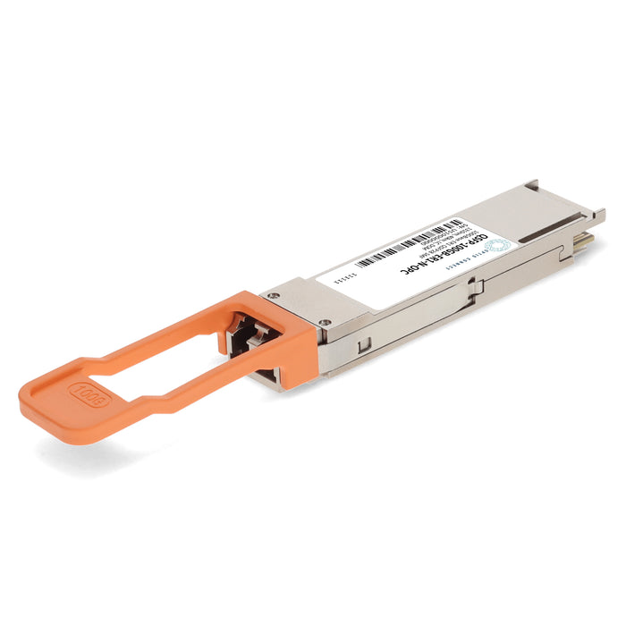 Alcatel-Lucent Nokia® Compatible TAA Compliant 100GBase-ER1 QSFP28 Single Lambda Transceiver (SMF, 1310nm, 40km, LC, DOM)