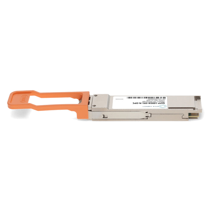 Alcatel-Lucent Nokia® Compatible TAA Compliant 100GBase-ER1 QSFP28 Single Lambda Transceiver (SMF, 1310nm, 40km, LC, DOM)