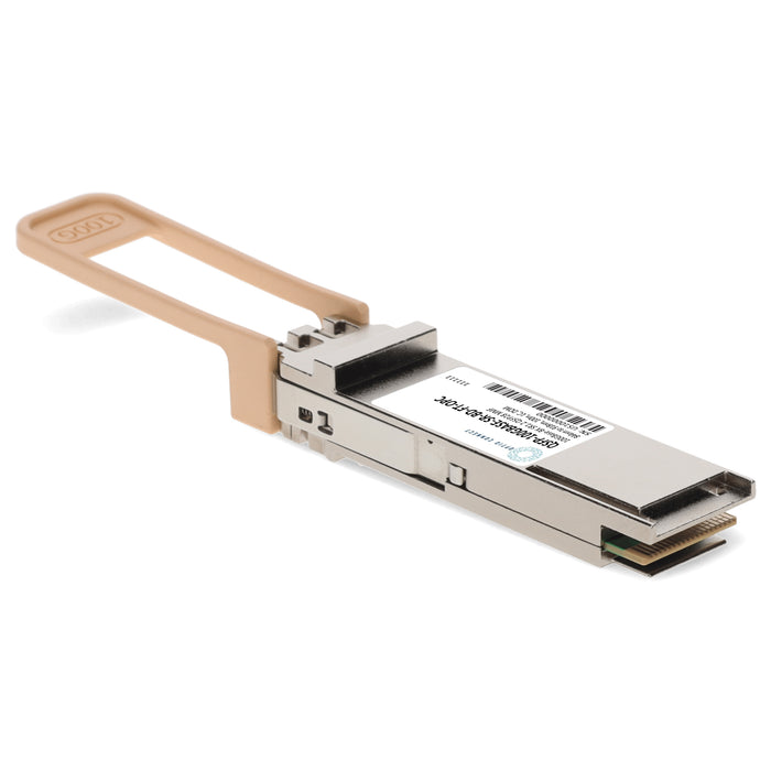 Fortinet® Compatible TAA 100GBase-BX SR1.2 QSFP28 Transceiver (MMF, 844nm to 918nm, 100m, LC, DOM)