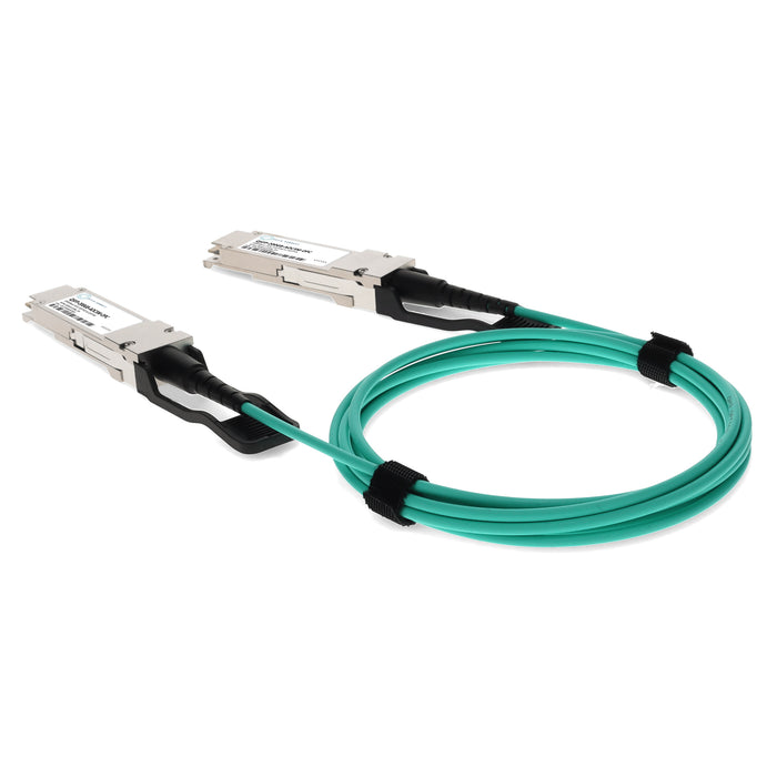 MSA and TAA Compliant 200GBase-AOC QSFP56 to QSFP56 Active Optical Cable (850nm, MMF, 3m)