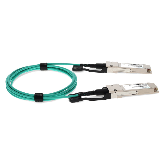 MSA and TAA Compliant 200GBase-AOC QSFP56 to QSFP56 Active Optical Cable (850nm, MMF, 3m)