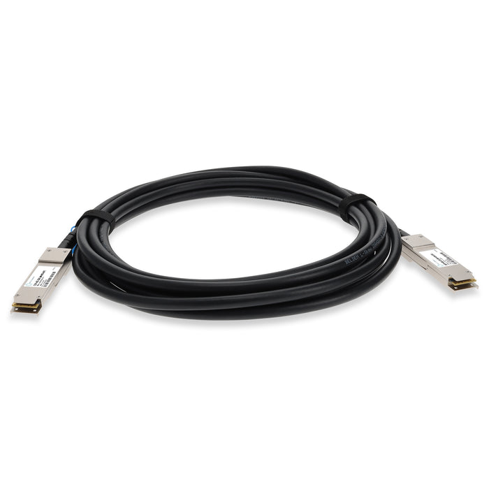 Huawei Compatible TAA Compliant 40GBase-CU QSFP+ Direct Attach Cable (Passive Twinax, 0.5m)