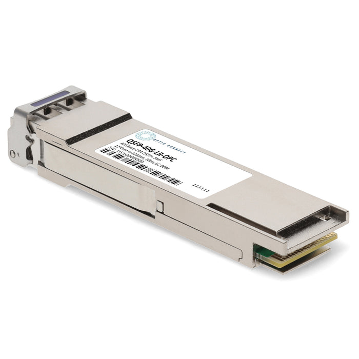 Alcatel-Lucent Nokia® QSFP-40G-LR Compatible TAA 40GBase-LR4 QSFP+ Transceiver (SMF, 1270nm to 1330nm, 10km, LC, DOM)